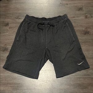 Nike Pro Training Black Athletic Shorts with Elastic Waistband - Men’s Medium